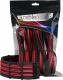 CableMod Zestaw kabli, Czarno-czerwony (CM-PCAB-BKIT-NKKR-3P) 2