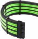 CableMod Zestaw kabli, Czarno-zielony (CM-PCAB-BKIT-NKKLG-3) 3