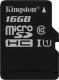 Karta Kingston Canvas Select MicroSDHC 16 GB Class 10 UHS-I/U1  (SDCS/16GBSP) 1