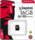 Karta Kingston Canvas Select MicroSDHC 16 GB Class 10 UHS-I/U1  (SDCS/16GBSP) 2