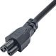 Kabel zasilający Akyga Kabel zasilający do notebooka 1m koniczynka IEC C5 250V/50Hz (AK-NB-08A) 1