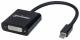 Adapter AV Manhattan DisplayPort Mini - DVI-I czarny (152549) 1