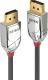 Kabel Lindy DisplayPort - DisplayPort 1m srebrny (36301) 1