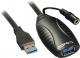 Kabel USB Lindy USB-A - 15 m Czarny (43099) 2