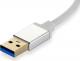 HUB USB LevelOne 1x RJ-45  + 3x USB-A 3.0 (USB-0503) 2