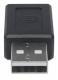 Adapter USB Manhattan USB-C - USB Czarny  (354653) 6