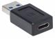 Adapter USB Manhattan USB-C - USB Czarny  (354714) 5