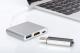 Stacja/replikator Digitus USB-C - HDMI + USB-C + USB Srebrny  (DA-70838-1) 1