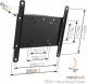 Vogels Uchwyt ścienny MA2010-A1 26'' - 40'' 2