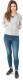 Martes Bluza damska LADY SULLI Light Grey Melange r. XS 6