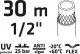 Verto Wąż ogrodowy 30m 1/2" PROFESSIONAL (15G821) 1