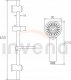 Zestaw prysznicowy Invena KOMPLET NATRYSKOWY FRESCO 3-FUNKC. - AU-86-NAT-C 2