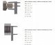 Wężyk przyłączeniowy Skalar Wšż stalowy AVF 001/25/80 cm W1 X W1 - W8025 2