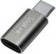 Adapter USB LogiLink USB-C - microUSB Srebrny  (AU0041) 4