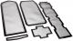 DEMCiflex Zestaw filtrów przeciwpyłowych do Corsair Graphite 780T (DF0787) 1