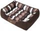Hobbydog Legowisko Nice ciemny brąz z pasami r. XL (NICCBP8) 1
