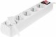 Listwa zasilająca Plastrol PS-570 5 gniazd 1.5 m biała (PS-570/1,5) 1