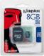 Karta Kingston MicroSDHC 8 GB Class 4  (SDC48GB) 1