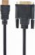 Kabel Gembird HDMI - DVI-D 1.8m czarny (CCHDMIDVI6) 2