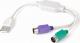 Adapter USB Gembird USB - PS/2 x2 Biały  (UAPS12) 1