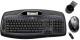 Klawiatura + mysz Logitech Cordless Desktop MX5000 Laser 1