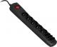 Listwa zasilająca Activejet Exclusive przeciwprzepięciowa 8 gniazd 5 m czarna (APN8g/5mBK) 1