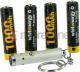 Whitenergy WHITENERGY AKUMULATOR AAA 1000mAh NiMH 4szt+MINI LATARKA (04475) - ZAS4WOAKU0010 2
