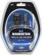 Kabel USB Manhattan USB-A - 0.45 m Przezroczysty (205146) 1