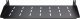 NetRack Półka 19'' 1U/200mm Czarny (119-100-200-012) 1