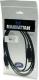 Kabel USB Manhattan USB-A - USB-B 3 m Czarny (333382) 1