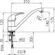 Bateria kuchenna KFA Jaspis stojąca chrom (543-915-00) 1