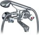 Bateria wannowa KFA Standard ścienne chrom (304-120-00) 1