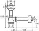 Syfon Viega butelkowy 5/4" DN32 biały (703110) 2