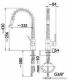 Bateria kuchenna KFA Sigma stojąca chrom (6603-110-00) 1