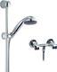 Zestaw prysznicowy KFA Standard przesuwny z baterią chrom (306-311-00) 1