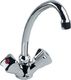 Bateria umywalkowa KFA Standard stojąca chrom (302-315-00) 1
