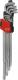 Yato Zestaw kluczy trzpieniowych torx typ L T10-T50 z otworem 9szt. (YT-0512) 1