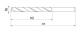 Wiertło Yato do metalu kobaltowe walcowe 6mm  (YT-4060) 1