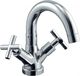Bateria umywalkowa KFA Symetric stojąca chrom (342-315-00) 1
