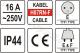 Yato Przedłużacz z przewodem 3x2,5mm2 40m YT-8102 3
