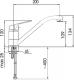 Bateria kuchenna KFA Rodon stojąca chrom (453-925-00) 2