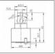 KFA Regulator ceramiczny R4 niski do baterii Specjalne, Lazuryt, Nefryt, Piryt (884-009-86) 2