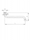 Wylewka KFA Typu S 160mm chrom (831-103-00) 1