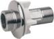 KFA Przyłącze proste do baterii stojących dwuotworowych 1/2" x 3/4" chrom (824-002-00) 1