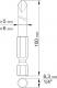 Yato Końcówki wkrętakowe Tri-Wing TW2x100mm TW4x100mm 1/4 2szt. (YT-0497) 2
