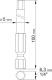 Yato Końcówki wkrętakowe Hex tamperproof 3x100mm 5x100mm 1/4 2szt. YT-0494 1