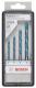 Wiertło Bosch uniwersalne walcowe 4 5 6 8mm zestaw (2607010521) 1