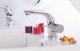 Bateria umywalkowa KFA Malachit stojąca chrom (4402-811-00) 2