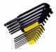 Stanley Zestaw kluczy imbusowych hex typ L 1/16-5/16" z kulką 12szt. (69-257) 1