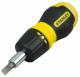 Stanley Wkrętak z wymiennymi końcówkami i grzechotką Multi-Bit + 6 końcówek 66-358 2